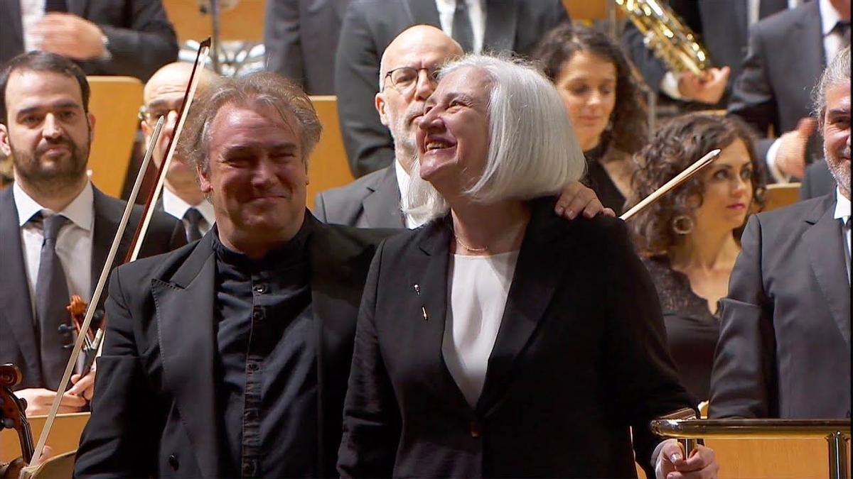 La Orquesta Nacional de España interpreta 'Azul' de la compositora navarra Teresa Catalán