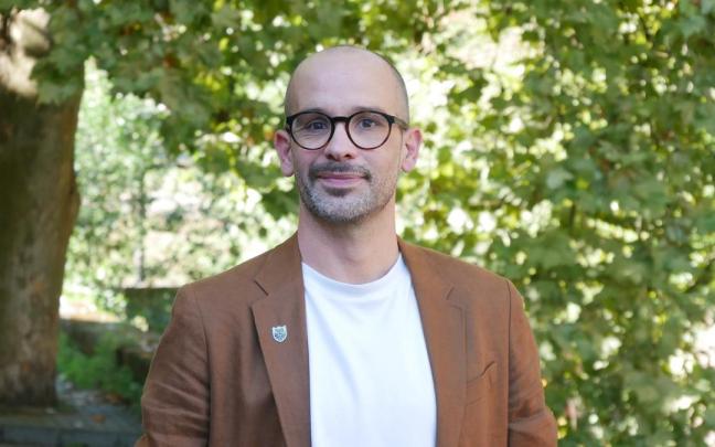 Iñigo Ruiz Barron, elegido por la Mesa Política de EH Bildu como candidato a la Alcaldía oñatiarra.