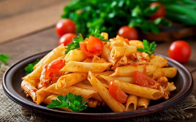 Pasta con salsa de tomate casera. / Freepik Pasta con salsa de tomate casera.