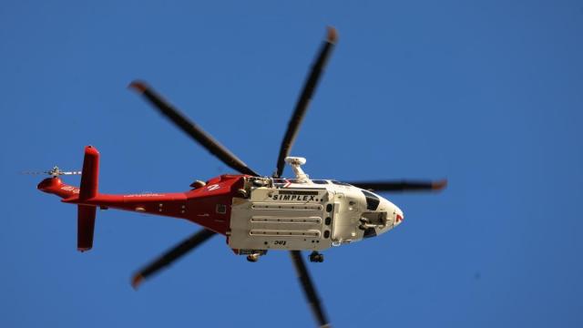 Imagen de archivo de un helicóptero.