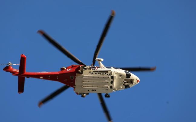 Imagen de archivo de un helicóptero.