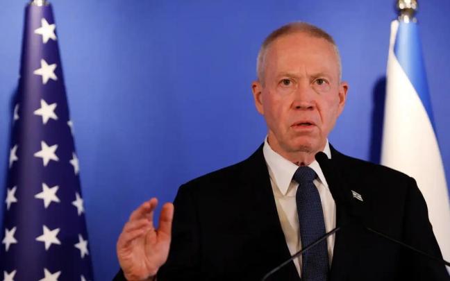 El ministro de Defensa de Israel, Yoav Gallant