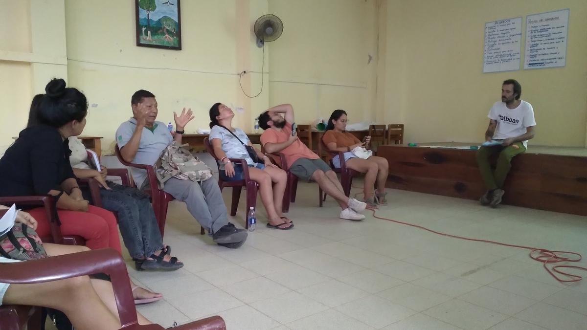 Sergio Iturre trabaja desde hace seis meses ayudando a poblaciones indígenas en Perú.