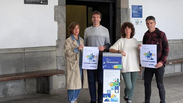 Presentación del programa de encuentros vecinales en Azpeitia de cara a la elaboración del presupuesto municipal.