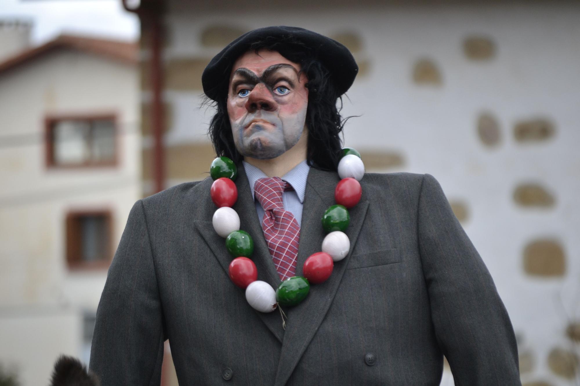 Markitos, el personaje del Carnval rural de Zalduondo