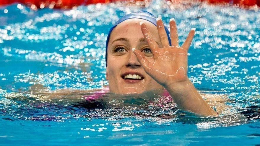 Mireia Belmonte, campeona de España en 400 libre en 2018.