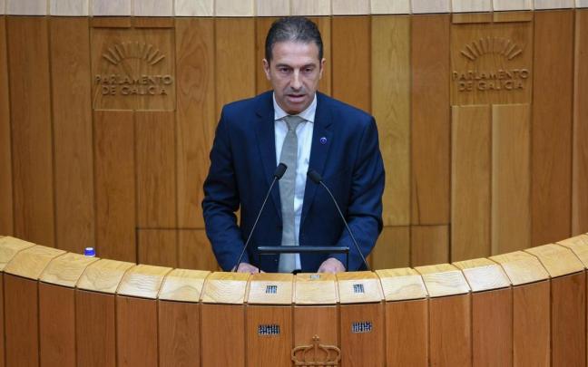 El conselleiro do Mar, Alfonso Villares, en el Parlamento / EP El conselleiro do Mar, Alfonso Villares, en el Parlamento