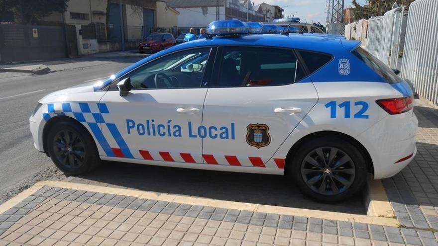 Vehículo de la Policía Local de Segovia.