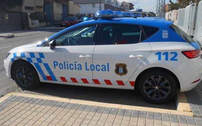 Vehículo de la Policía Local de Segovia.