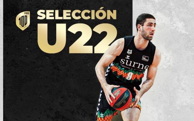 Unai Barandalla, en la selección sub’22 con Jaume Ponsarnau Unai Barandalla, en la selección sub’22 con Jaume Ponsarnau