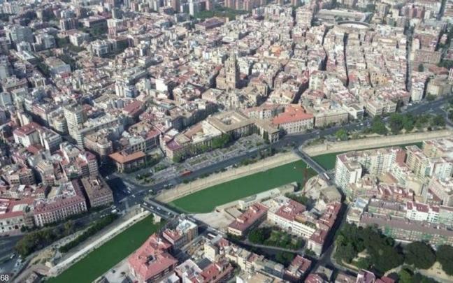 Vista aérea de la ciudad de Murcia / EP Vista aérea de la ciudad de Murcia