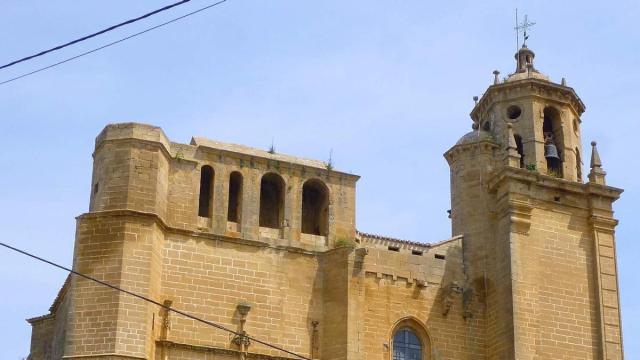 La iglesia de San Martín en Leza