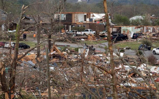 Al menos cuatro muertos por una nueva ola de tornados en el Medio Oeste estadounidense