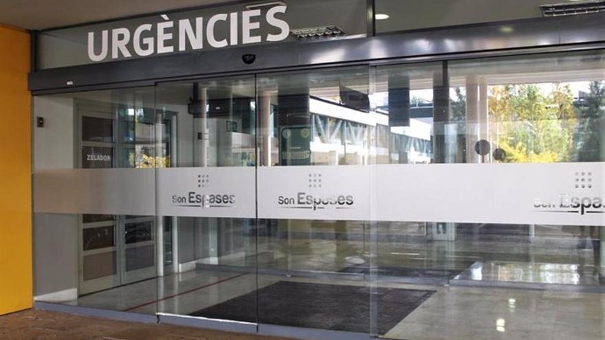 Acceso a Urgencias del Hospital de Son Espases.