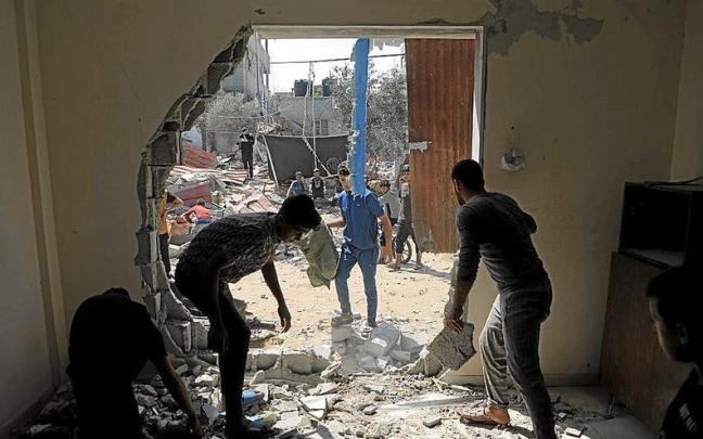 Israel ataca Rafah después de que Hamás aceptara una tregua. | FOTO: E.P.