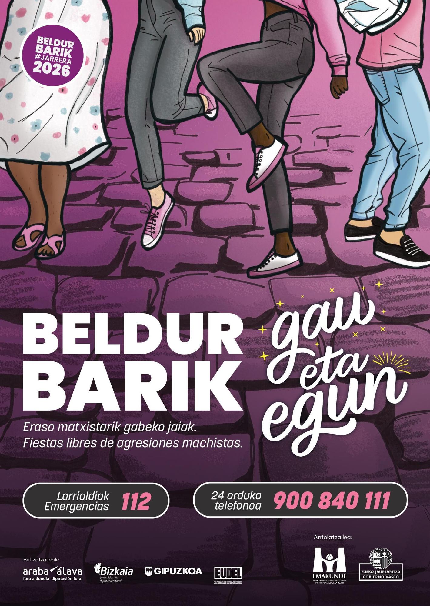 Cartel de la campaña.