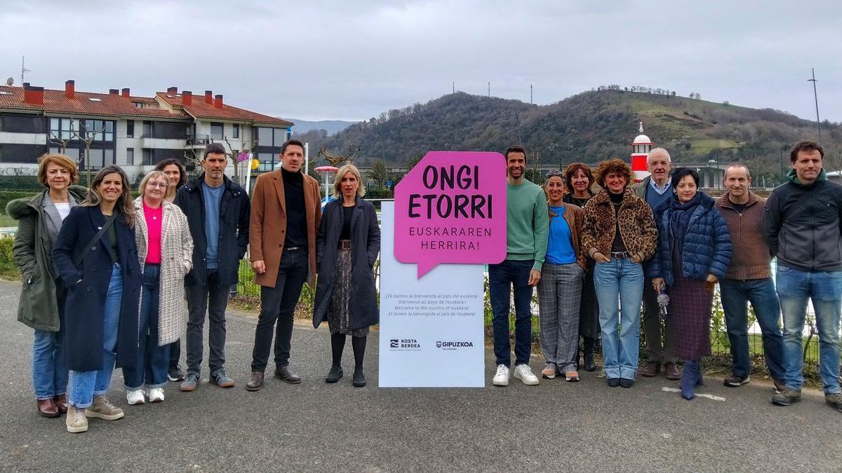 Presentación de la nueva fase de la iniciativa Ongi Etorri Euskararen Herrira de Urola Kosta.
