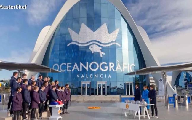 Imagen del programa que se grabó en el Oceanográfic de Valencia.