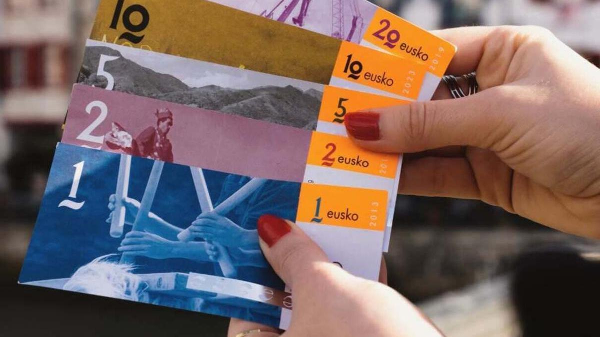 Billetes del eusko, la moneda vasca