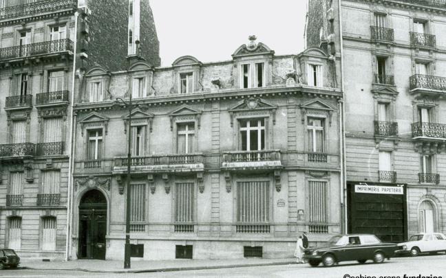 Edificio de la Av. Marceau de París que fue sede del Gobierno vasco en el exilio y ha sido devuelto al PNV / SAF Edificio de la Av. Marceau de París que fue sede del Gobierno vasco en el exilio y ha sido devuelto al PNV