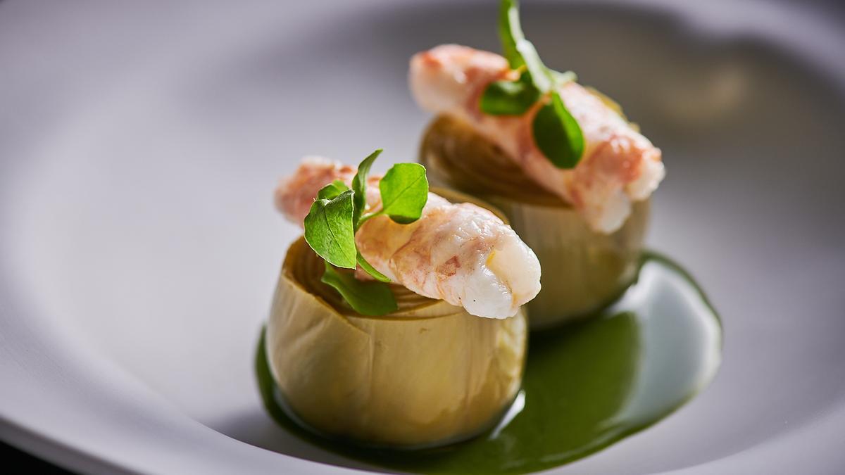 Elaboración del restaurante Alabaster, en Madrid.