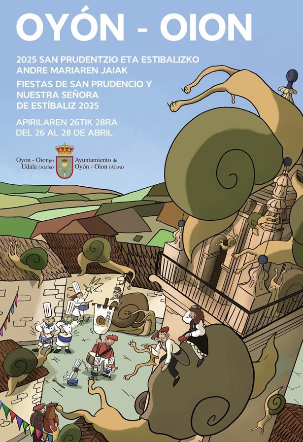 El cartel ganador de 2025, obra de Pablo Medrano López