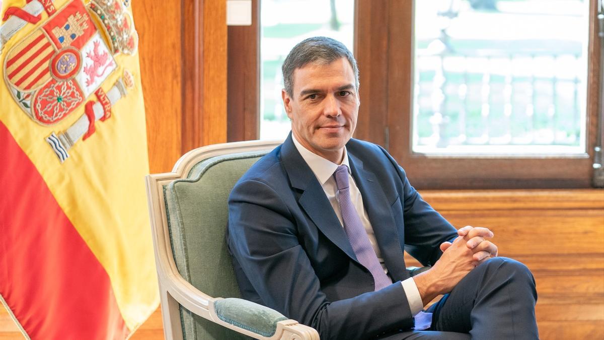 El presidente del Gobierno, Pedro Sánchez