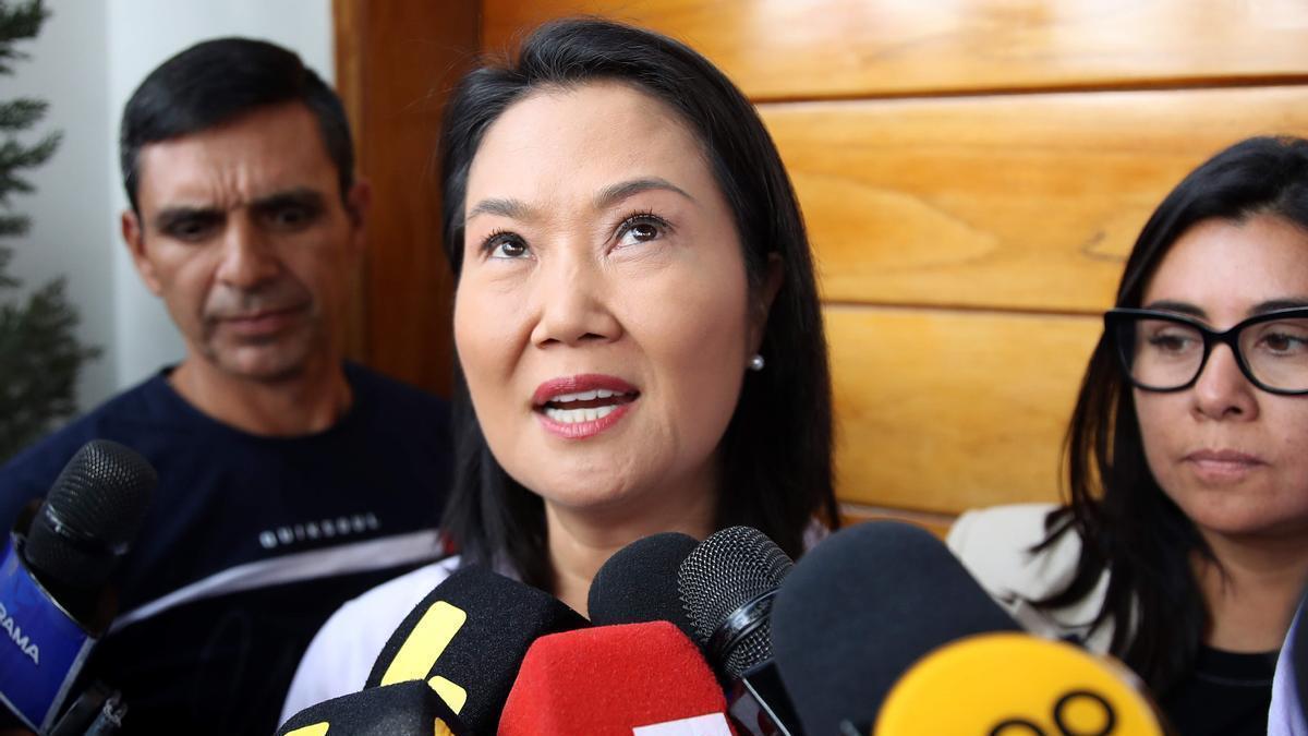 La candidata Keiko Fujimori.