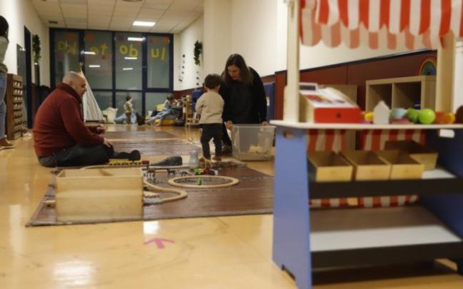 Una imagen de una pasada edición de 'Familia jolasean'.