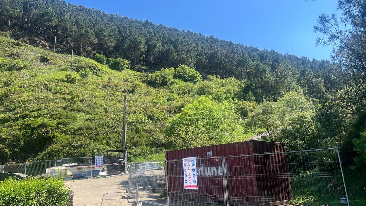 Obras para estabilizar las laderas