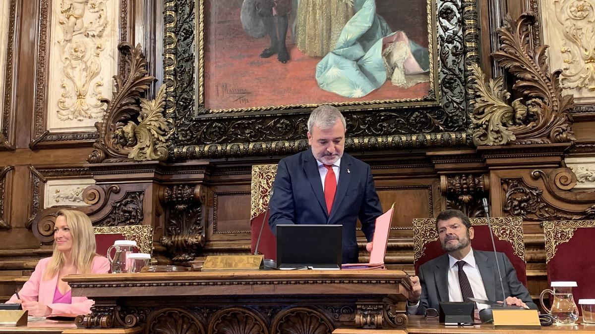 El alcalde de Barcelona, Jaume Collboni.