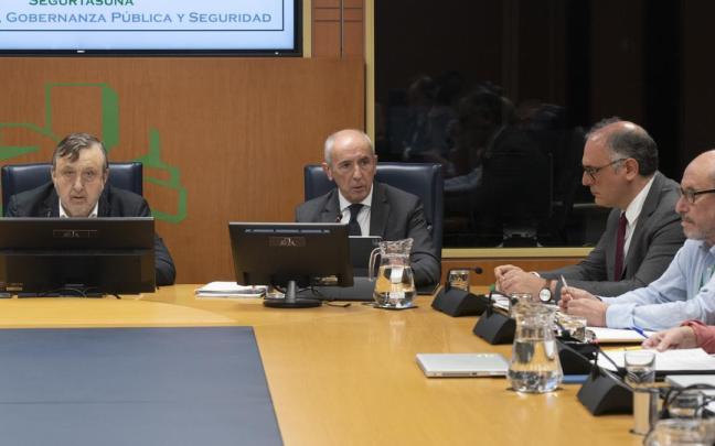 Erkoreka ha comparecido este lunes en el Parlamento Vasco para presentar el proyecto de ley de los Servicios de Prevención, Extinción de Incendios y Salvamento (SPEIS).