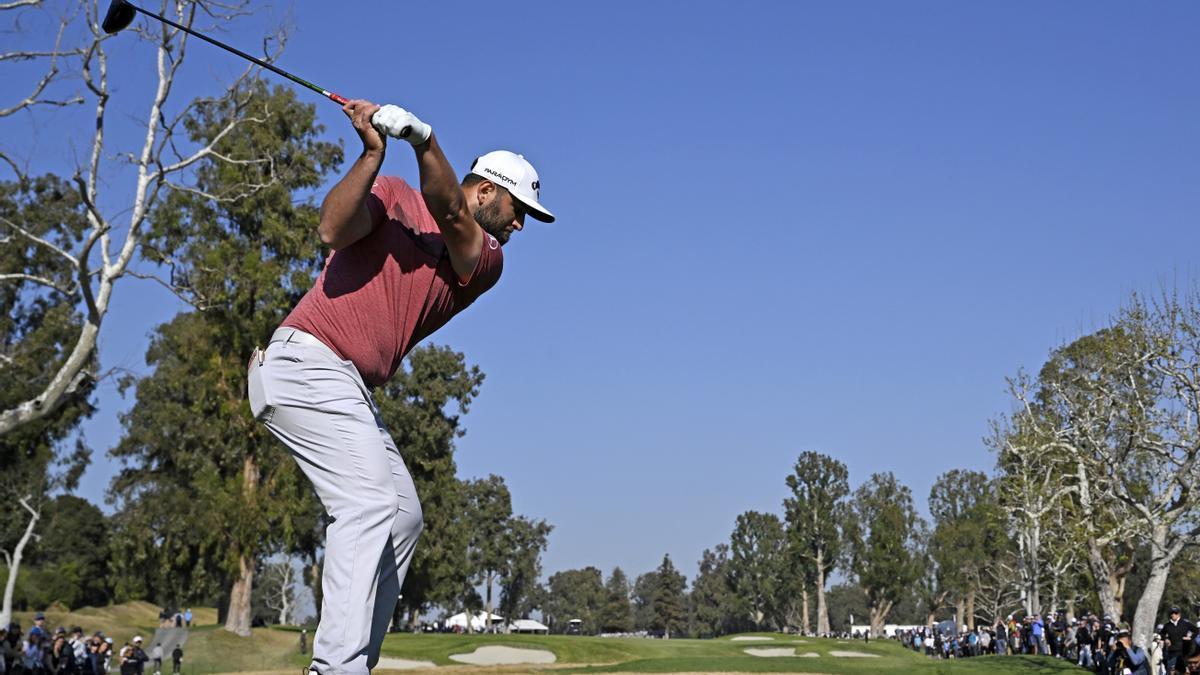 Jon Rahm, en el 'Genesis Invitational Golf Tournament'.