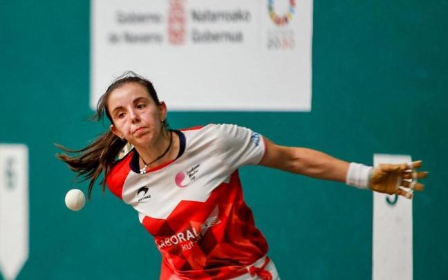 Arrizabalaga ha tenido un día inspirado y ha sumado el primer punto en el Udako Torneoa.