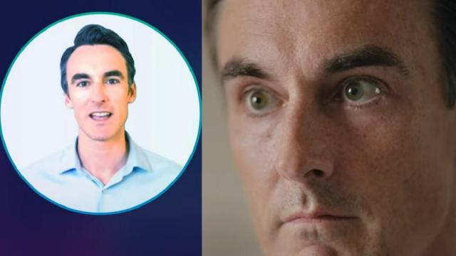 Un paciente con ELA sin habla y su avatar que se comunica por él.