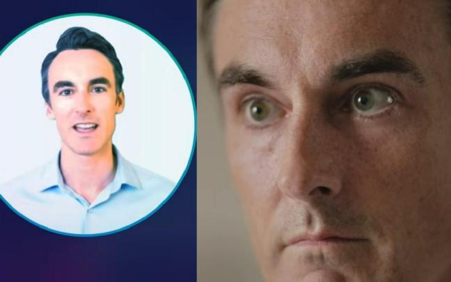 Un paciente con ELA sin habla y su avatar que se comunica por él.