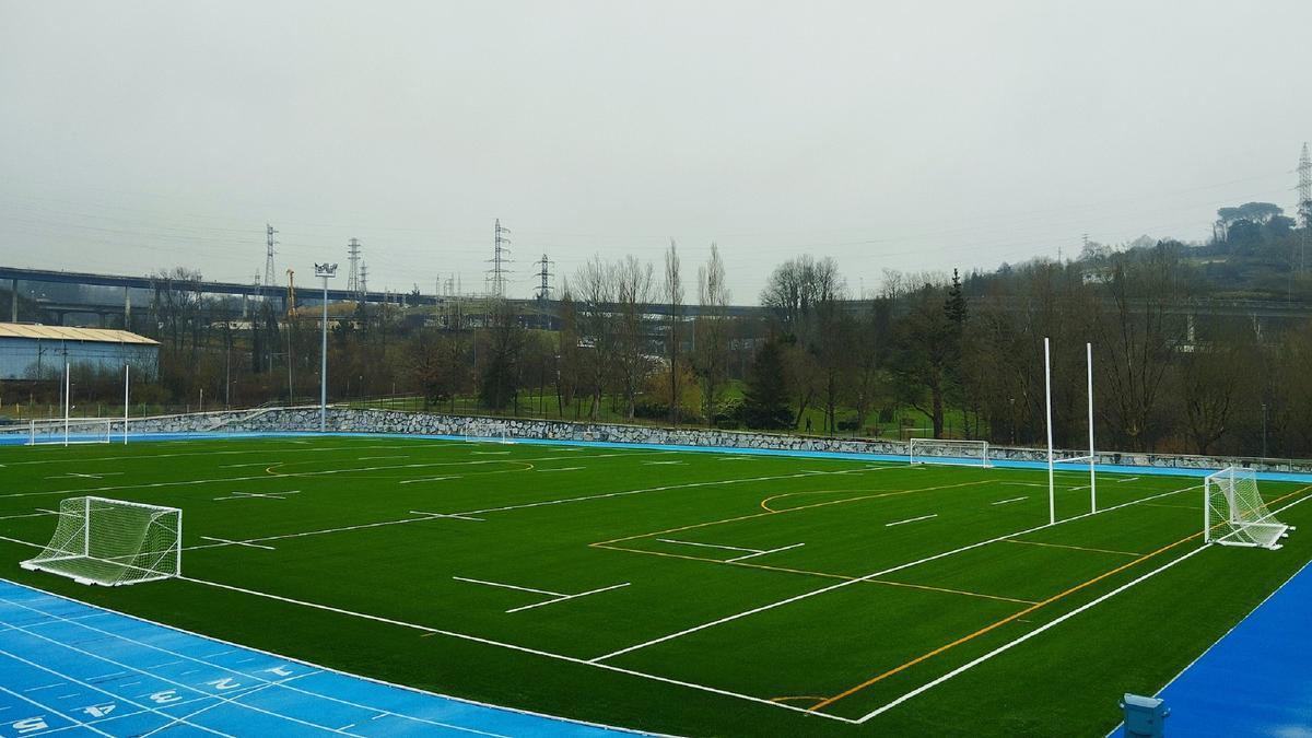 Campo y pistas de atlestismo de Atsobakar