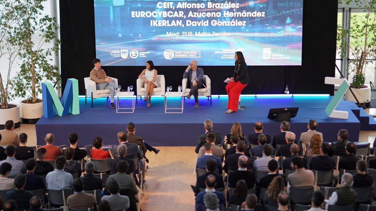 Jornada sobre ciberseguridad y nueva movilidad que este jueves ha tenido lugar en Donostia