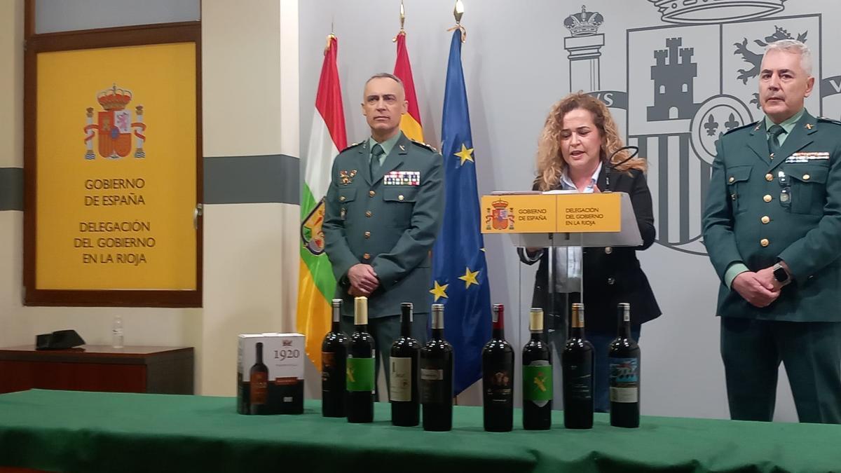 Desmantelada una red criminal dedicada a la falsificación de vinos bajo la DOCa Rioja en Asia