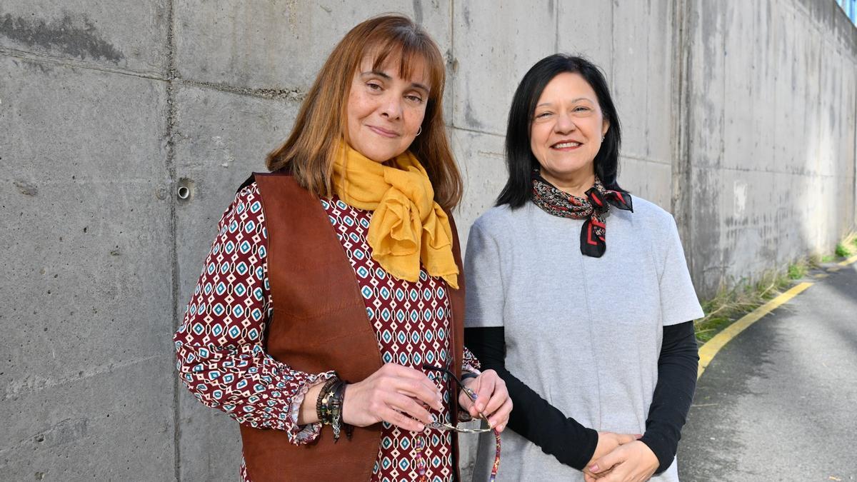 Corabel Rincón (izquierda) y Stella García Ardiles (derecha).