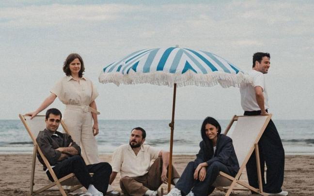 Componentes del grupo Nøgen, que tocará en Zarautz en la Aste Nagusia. / N.G. Componentes del grupo Nøgen, que tocará en Zarautz en la Aste Nagusia.