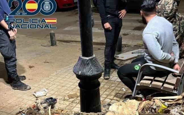 Detenidos por robos en zonas afectadas por la DANA