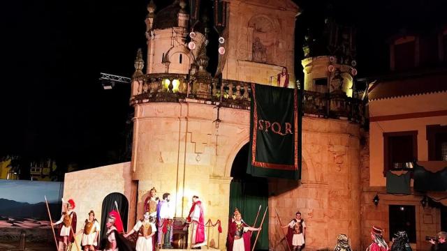 La primera de las representaciones de La Pasión se ofrecerá este miércoles en la plaza Santa Ana