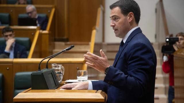 El lehendakari, Imanol Pradales / PARLAMENTO VASCO El lehendakari, Imanol Pradales
