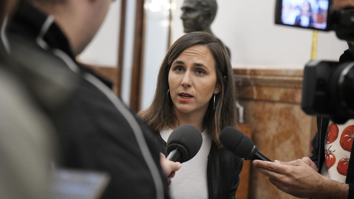 La secretaria general de Podemos, Ione Belarra