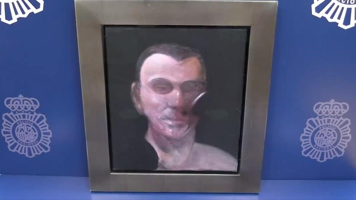 Recuperado un cuadro de Francis Bacon valorado en cinco millones de euros