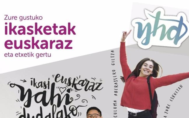 Seme-alabak euskarazko hezkuntza ereduetan matrikulatzera animatzeko ekimenak antolatu dira Getxon.