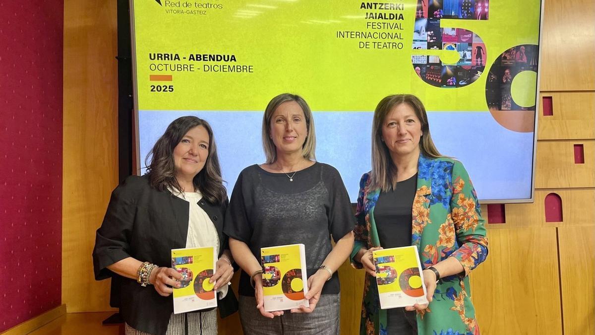 Gasteizko 50. Nazioarteko Antzerki Jaialdiak 50 emanaldi baino gehiago izango ditu.