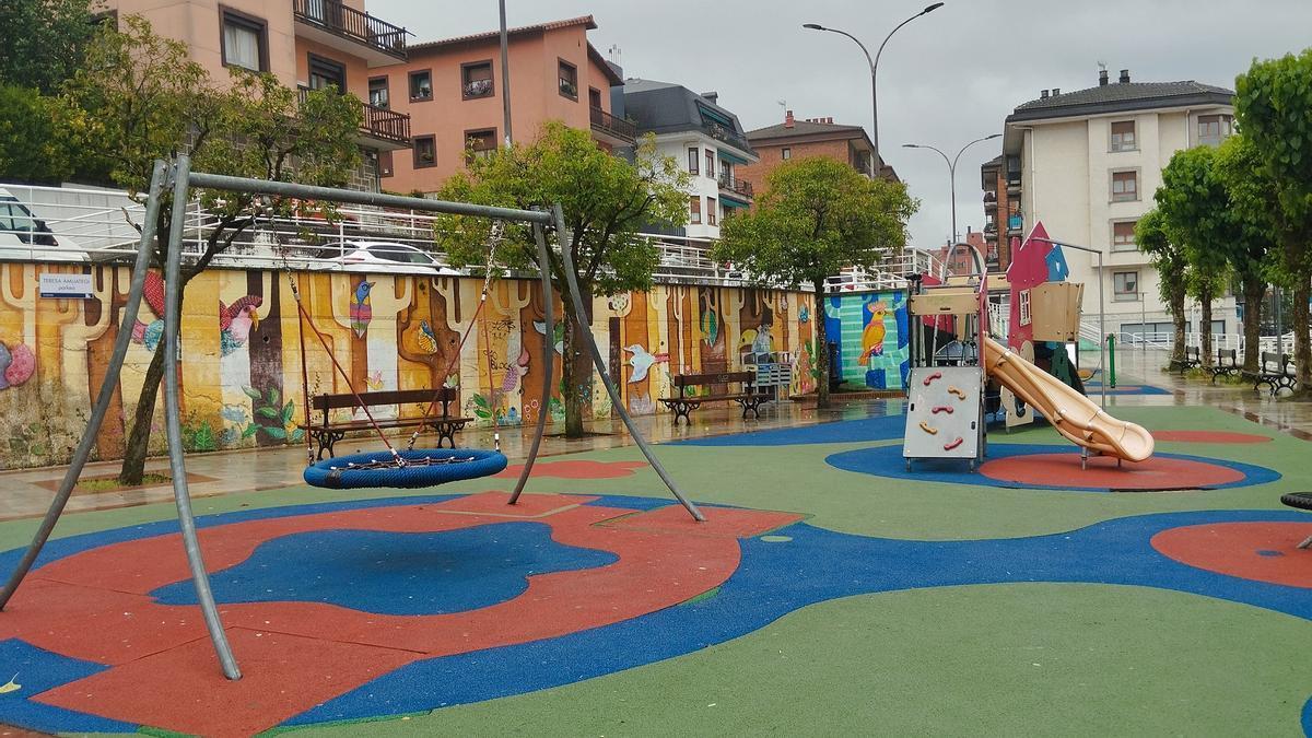 Zona del parque que será cubierta
