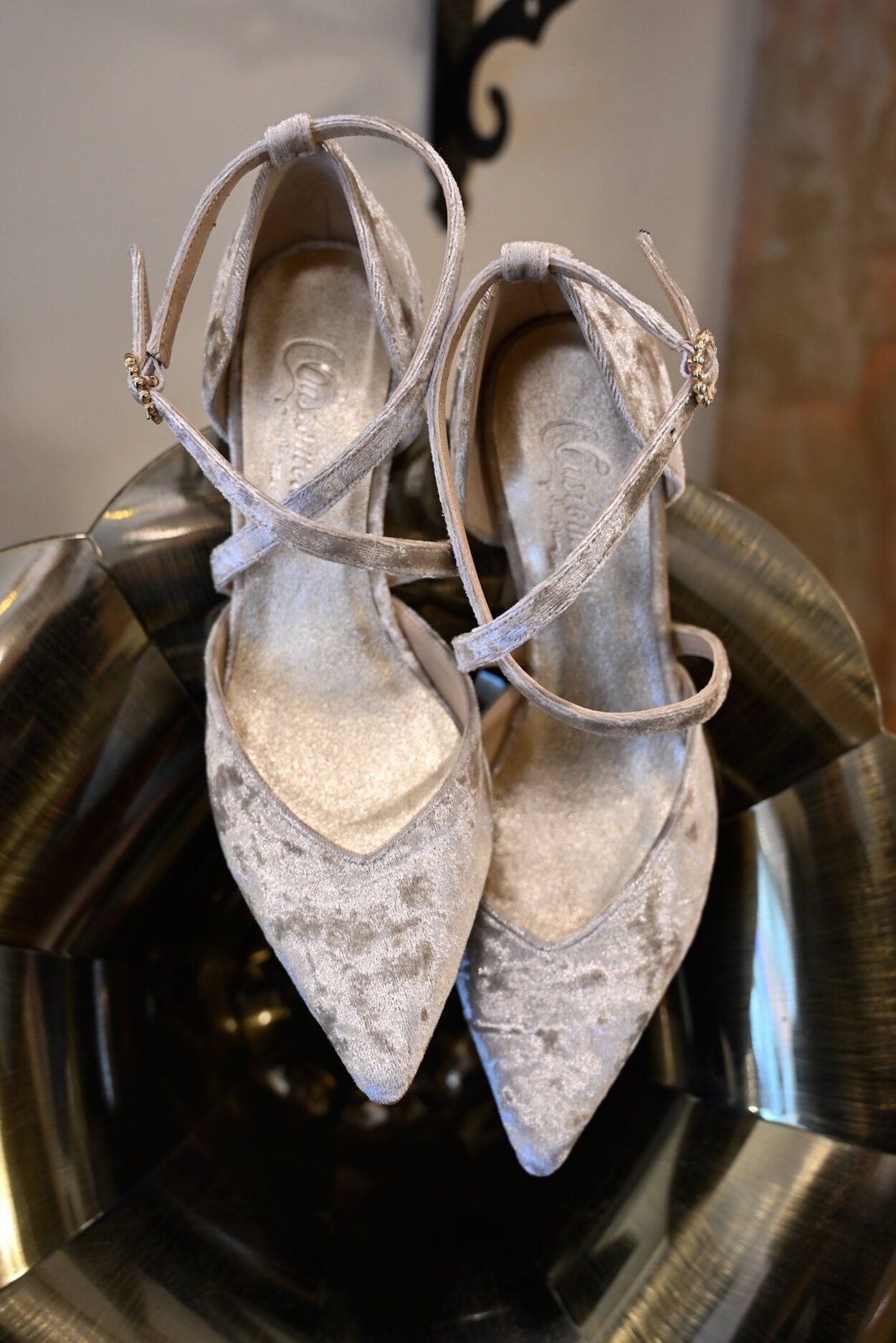 Stilettos de terciopelo de Customeus